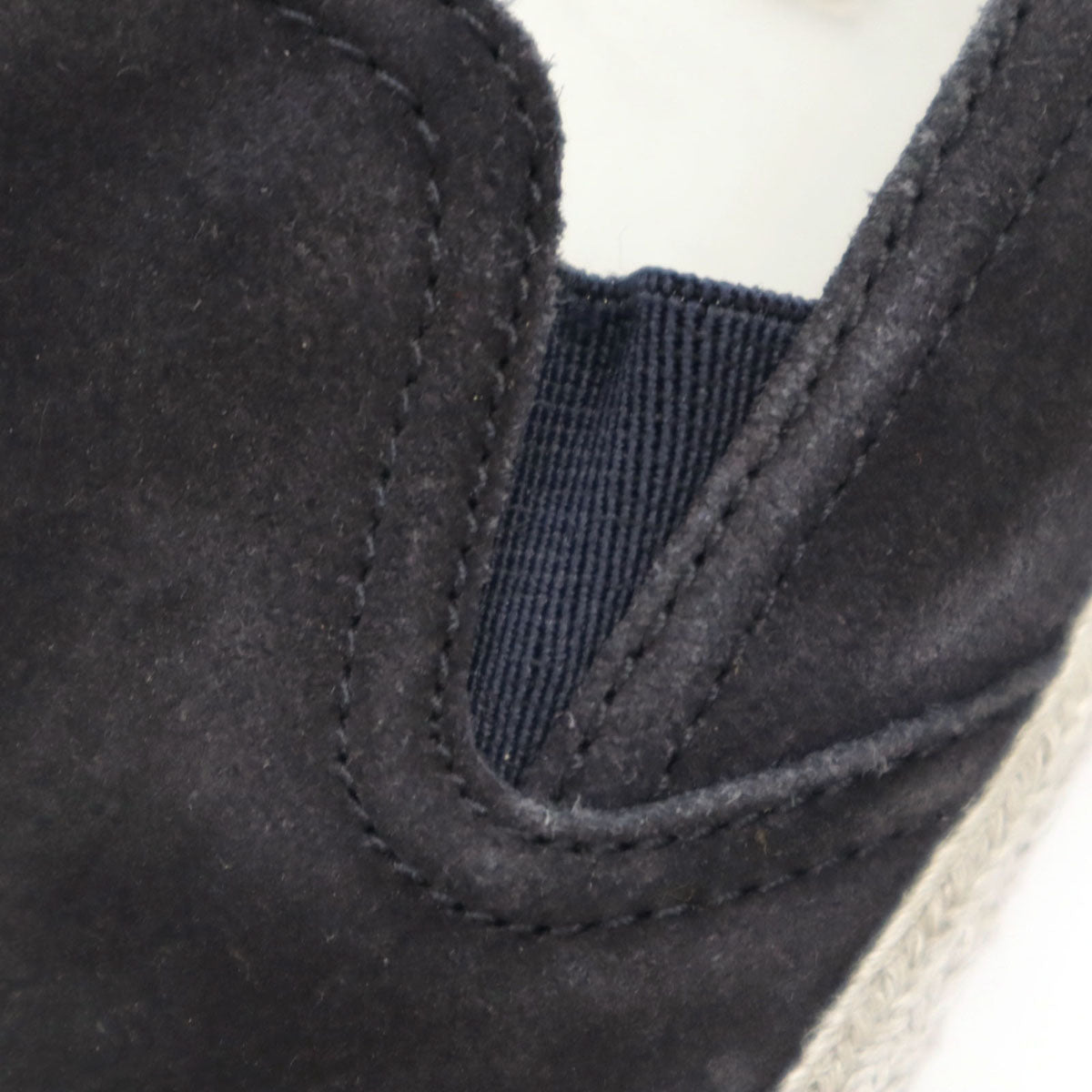 PRADA SPORT プラダ スポーツ スエードレザー スリッポン 8.5 ネイビー シューズ メンズ