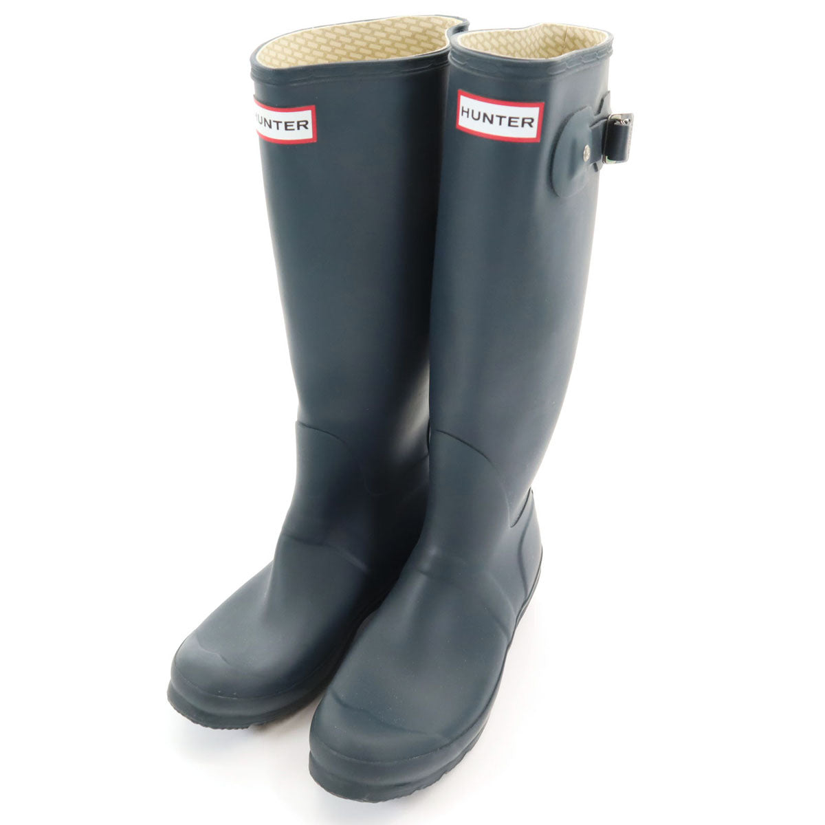 HUNTER ハンター トール レインブーツ 5 ネイビー W23499 レディース
