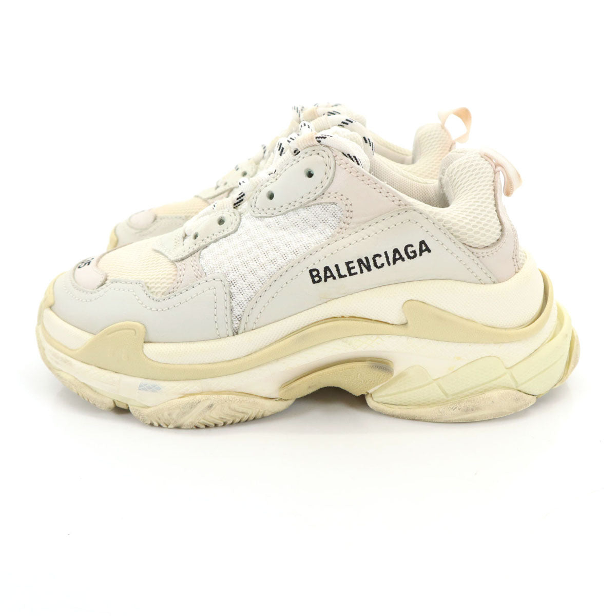 BALENCIAGA バレンシアガ トリプルS スニーカー 23 アイボリー 524036 レディース