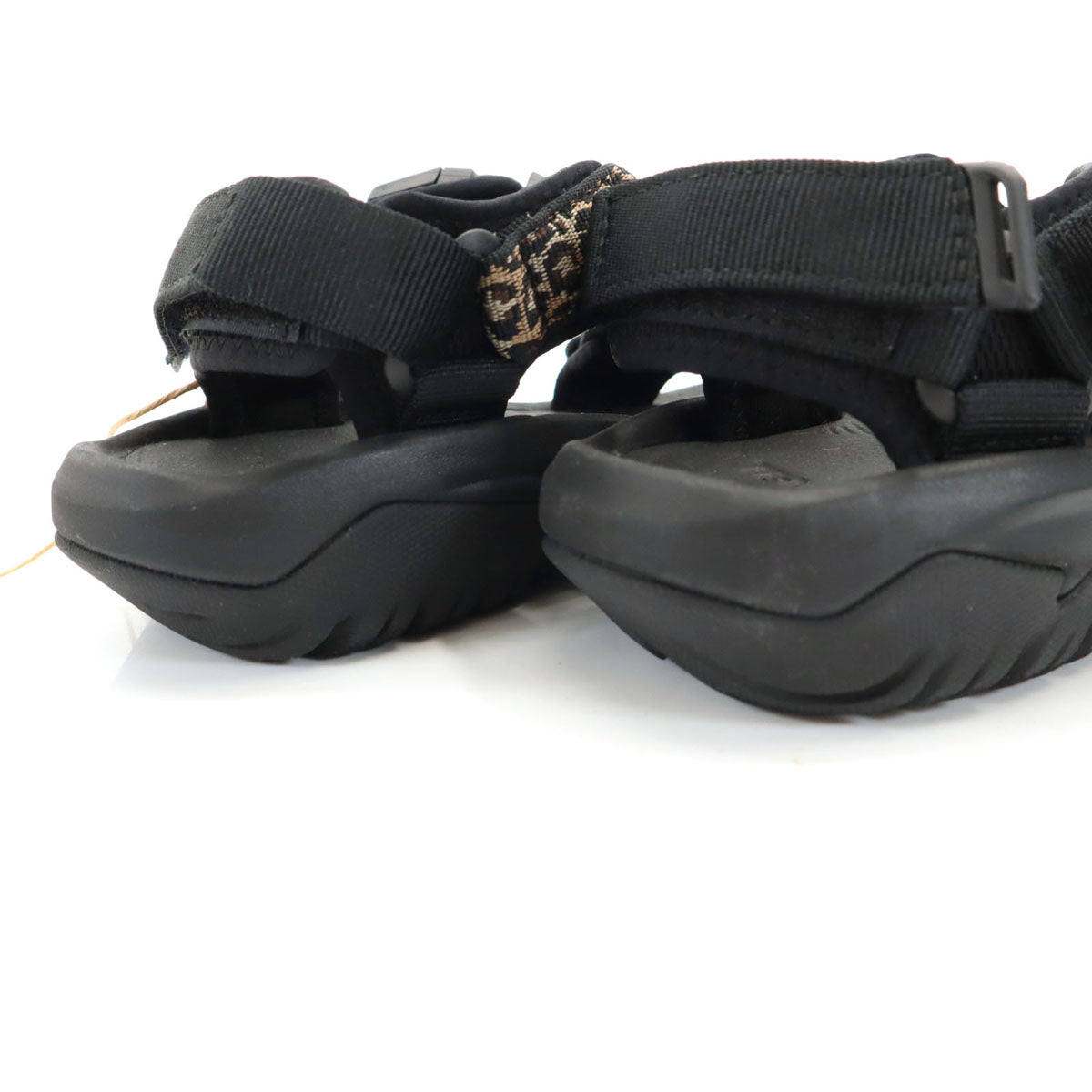 Teva テバ Ray BEAMS レイビームス別注 ハリケーン レオパード柄 スポーツサンダル 22 ブラック ヒョウ柄 箱付き レディース