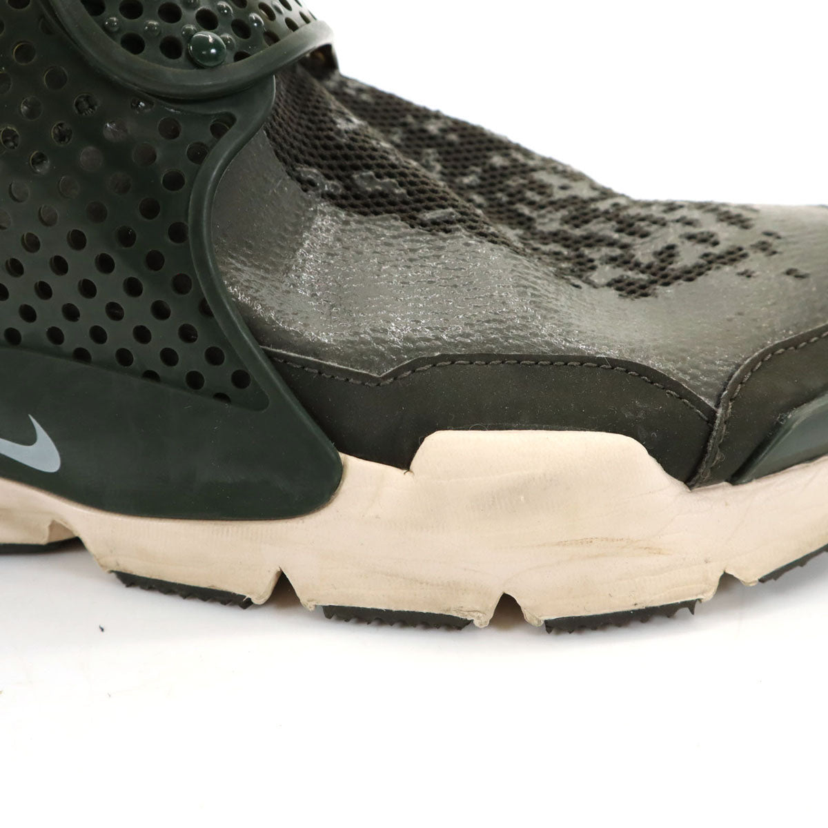 NIKE ナイキ ストーンアイランド Stone Island コラボ ソックダート ミッド スニーカー 27 カーキ 910090-300 メンズ