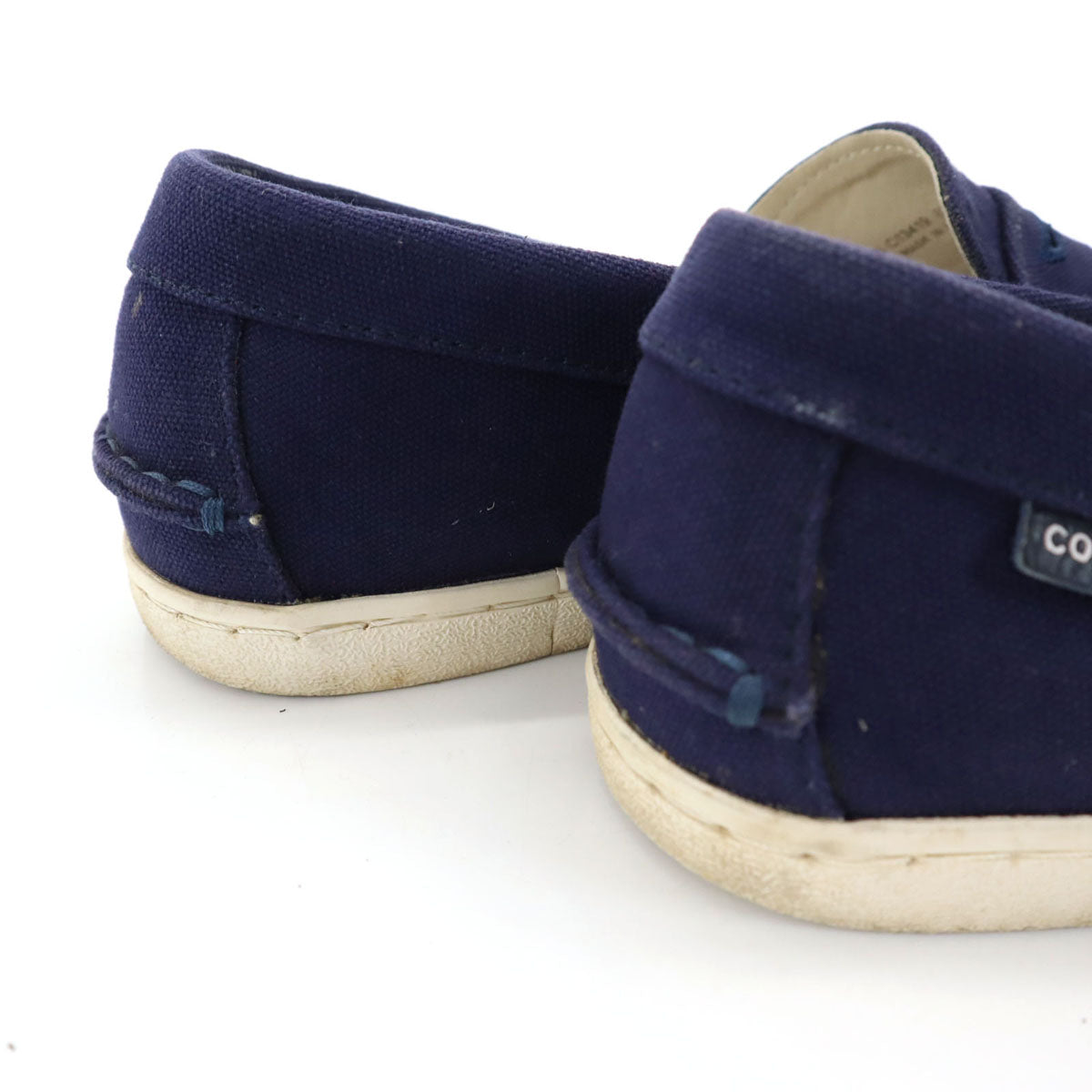 COLE HAAN コールハーン キャンバス ローファー 81/2 ネイビー メンズ