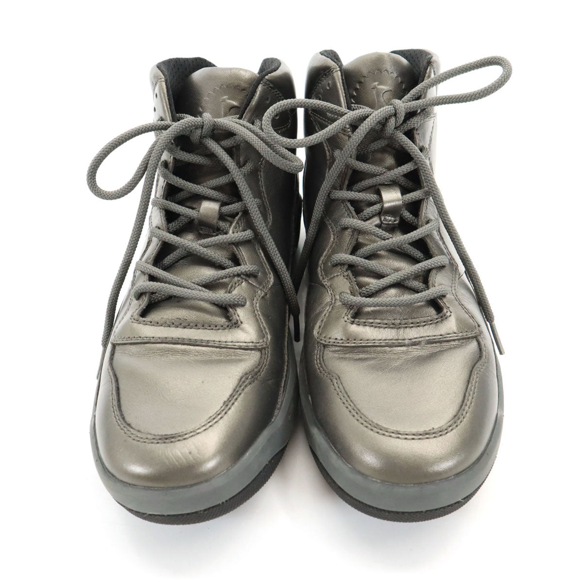 GEOX ジェオックス ハイカット スニーカー US8 グレー系 PATRICK COX メンズ