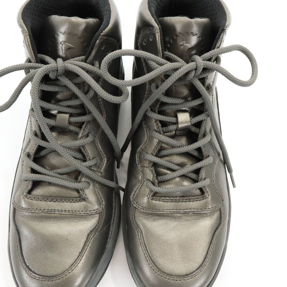 GEOX ジェオックス ハイカット スニーカー US8 グレー系 PATRICK COX メンズ