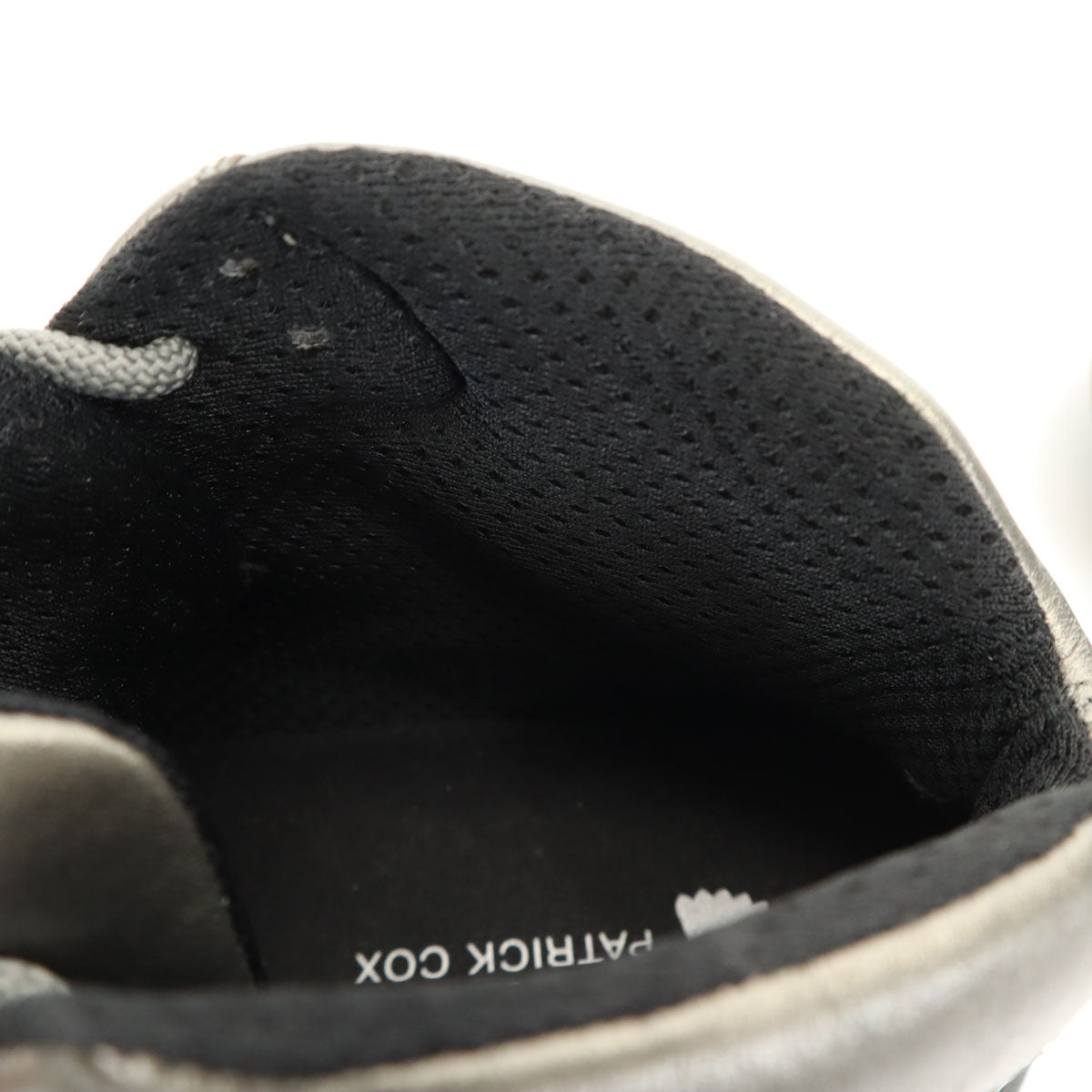 GEOX ジェオックス ハイカット スニーカー US8 グレー系 PATRICK COX メンズ