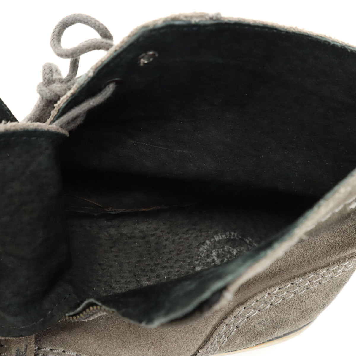 DIESEL ディーゼル スエード ブーツ 41 グレー系 メンズ