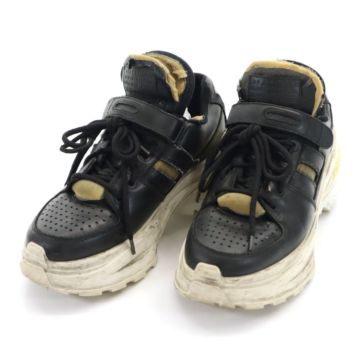 Maison Margiela メゾンマルジェラ 22 イタリア製 ダッド スニーカー 41 ブラック メンズ