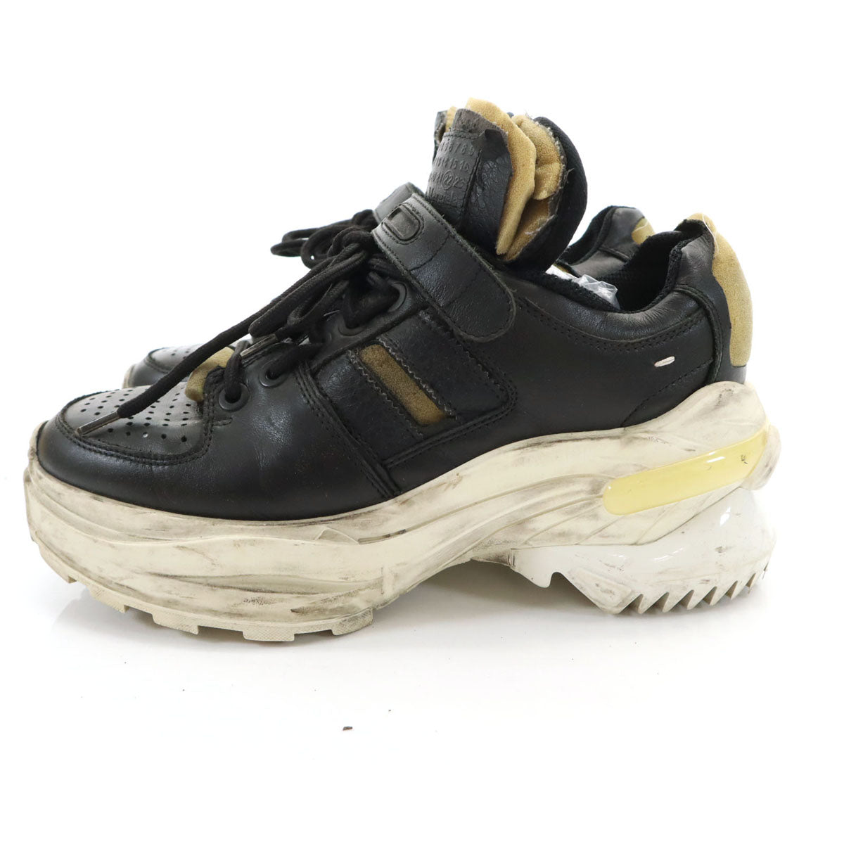 Maison Margiela メゾンマルジェラ 22 イタリア製 ダッド スニーカー 41 ブラック メンズ