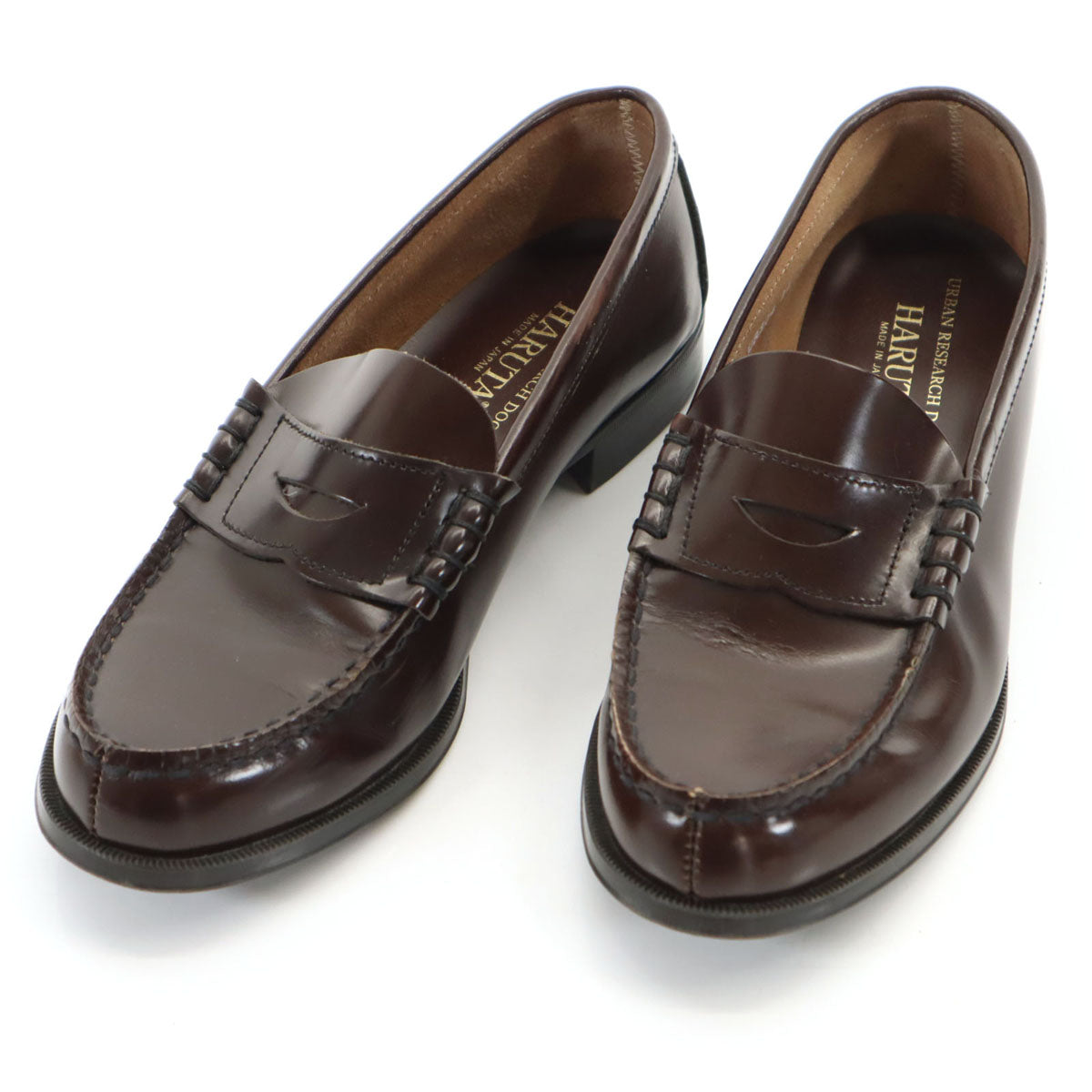 URBAN RESEARCH DOORS アーバンリサーチドアーズ HARUTA ハルタ別注 日本製 ローファー 24EE ブラウン レディース