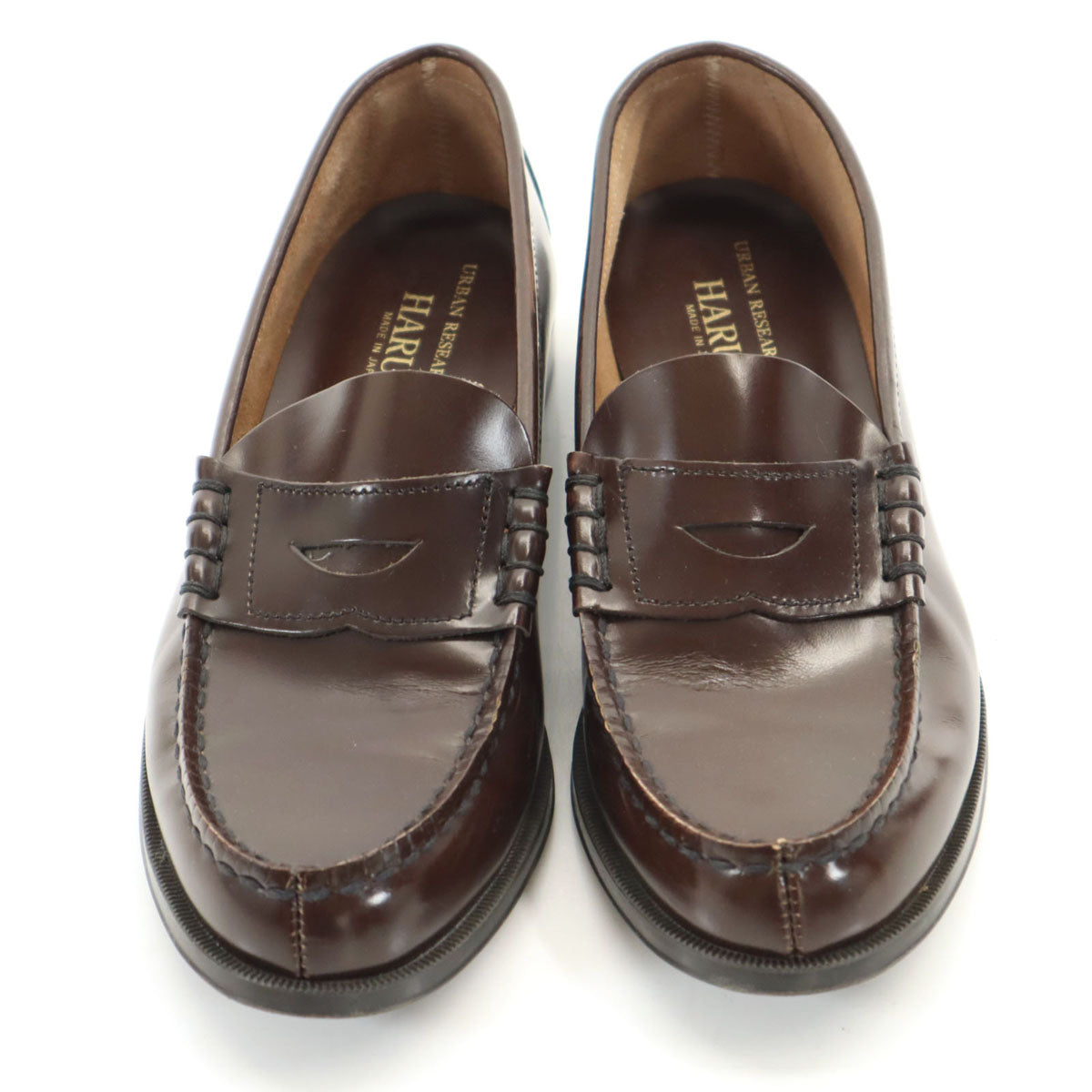 URBAN RESEARCH DOORS アーバンリサーチドアーズ HARUTA ハルタ別注 日本製 ローファー 24EE ブラウン レディース