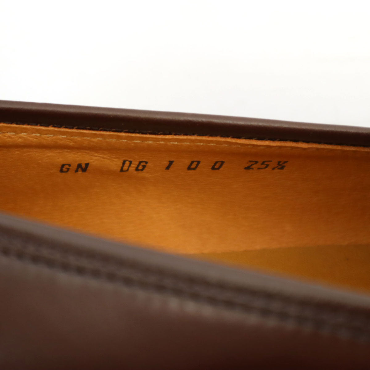 DE GIULI DESIGN 日本製 コイン ローファー 25 1/2 ブラウン メンズ