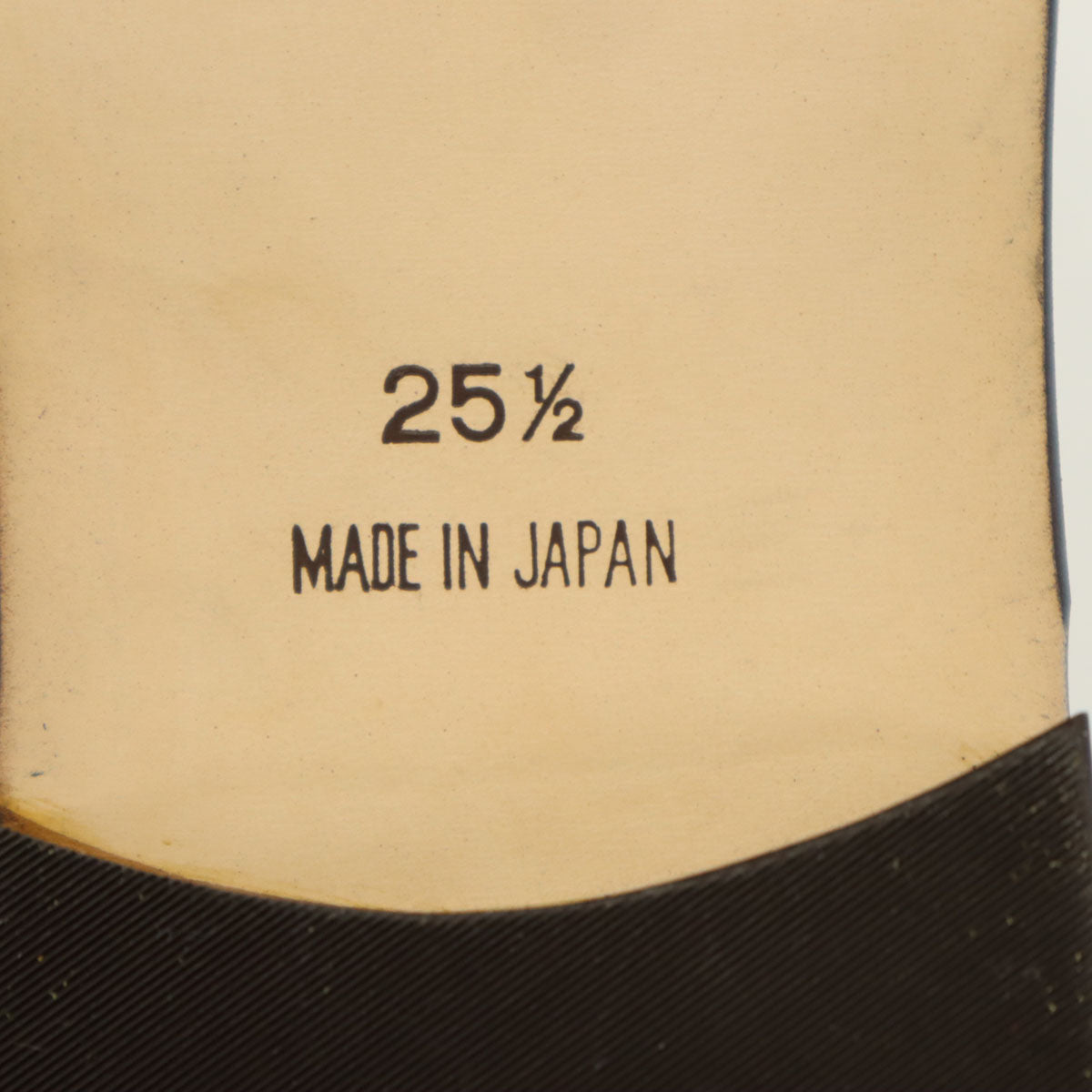 DE GIULI DESIGN 日本製 コイン ローファー 25 1/2 ブラウン メンズ