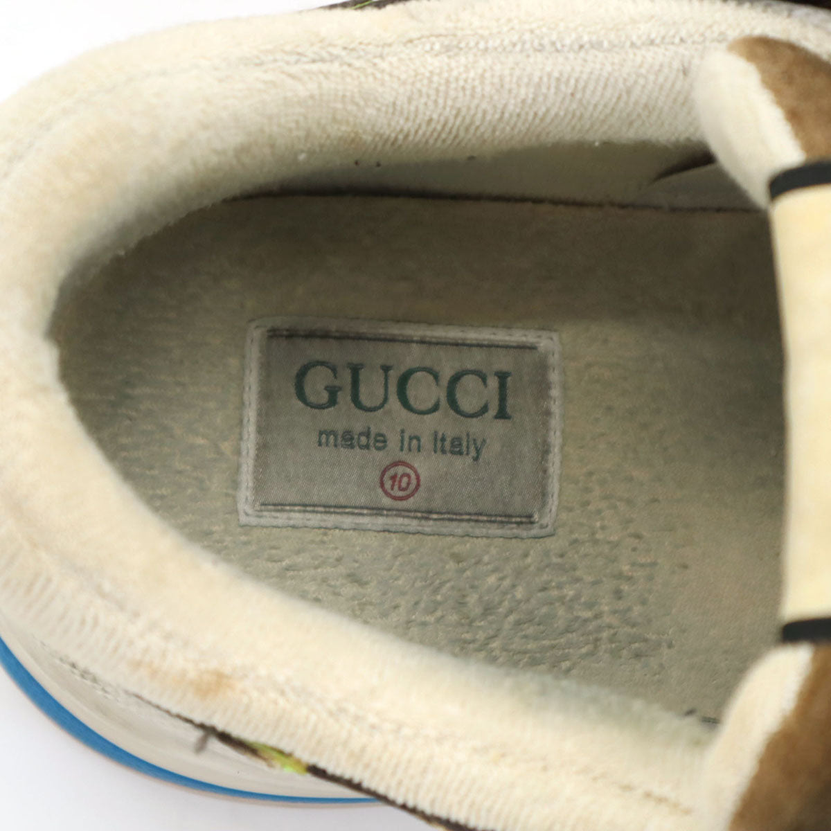GUCCI グッチ イタリア製 ウルトラペース スニーカー 10 ブラウン 箱 保存袋 シューレース付き メンズ