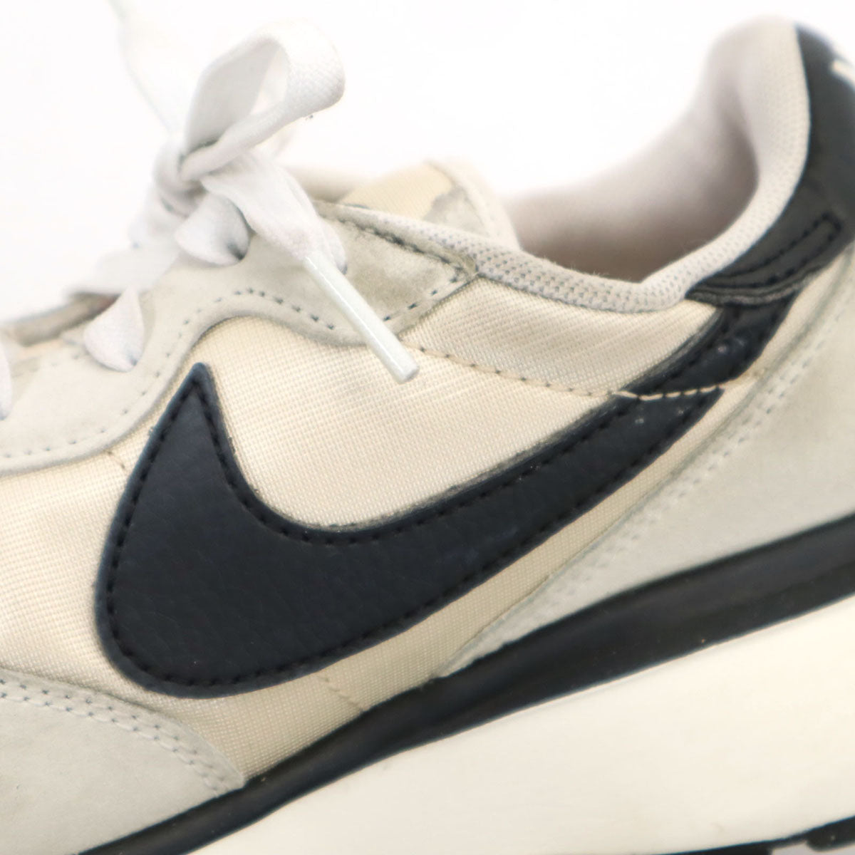 NIKE ナイキ フェニックスワッフル スニーカー 23 アイボリー FD2196-100 レディース