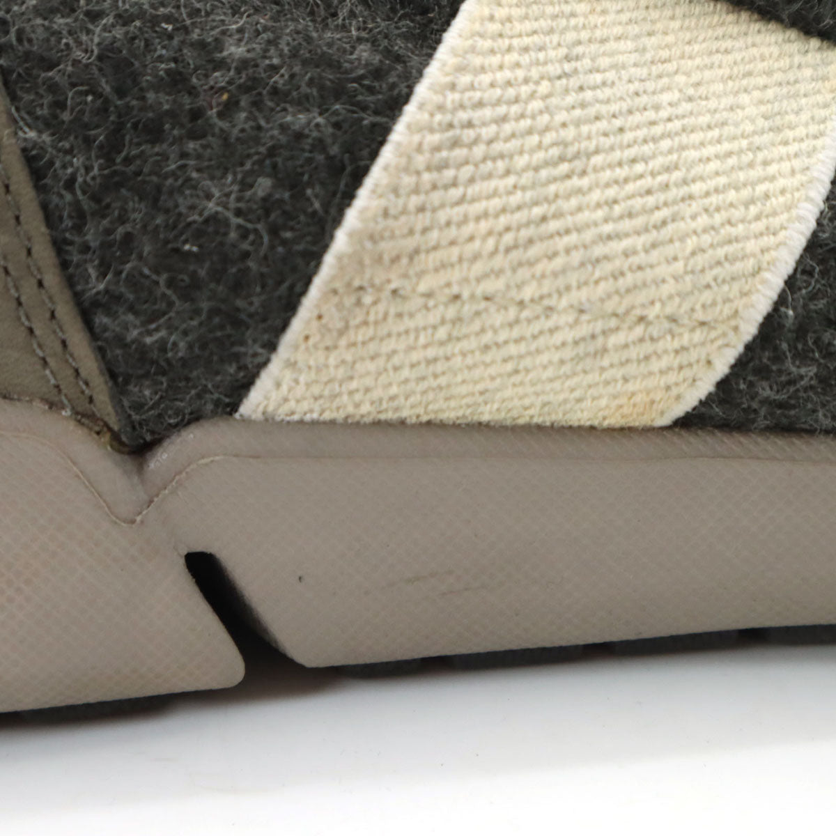 Clarks クラークス スリッポン 5 グレー レディース