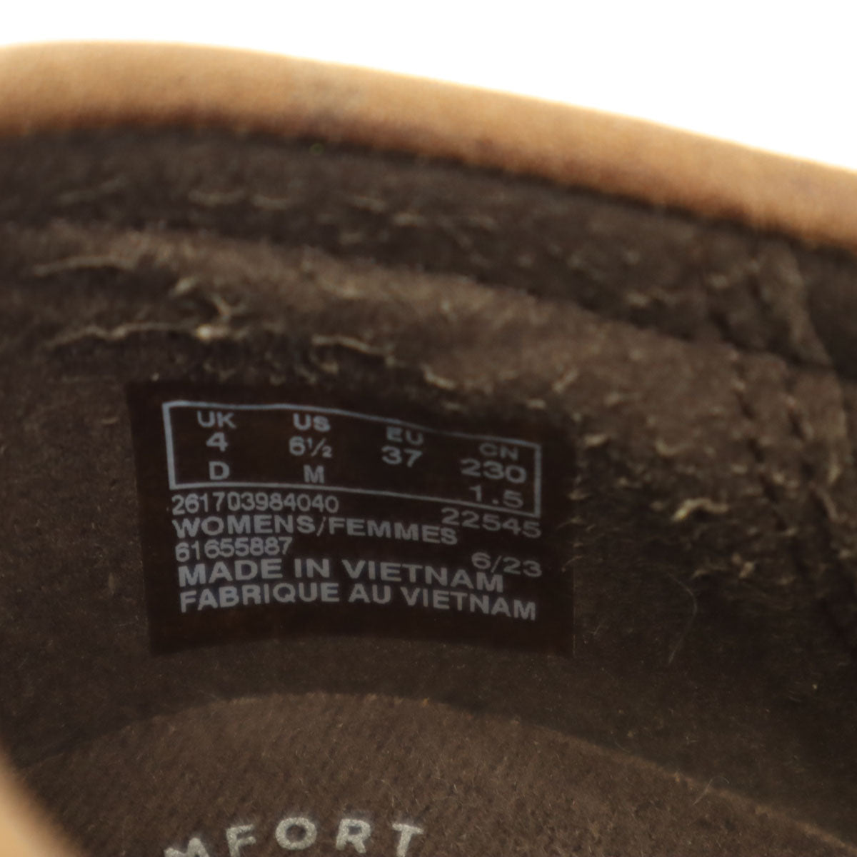 Clarks クラークス ワラビー ブーツ 4 キャメル レディース