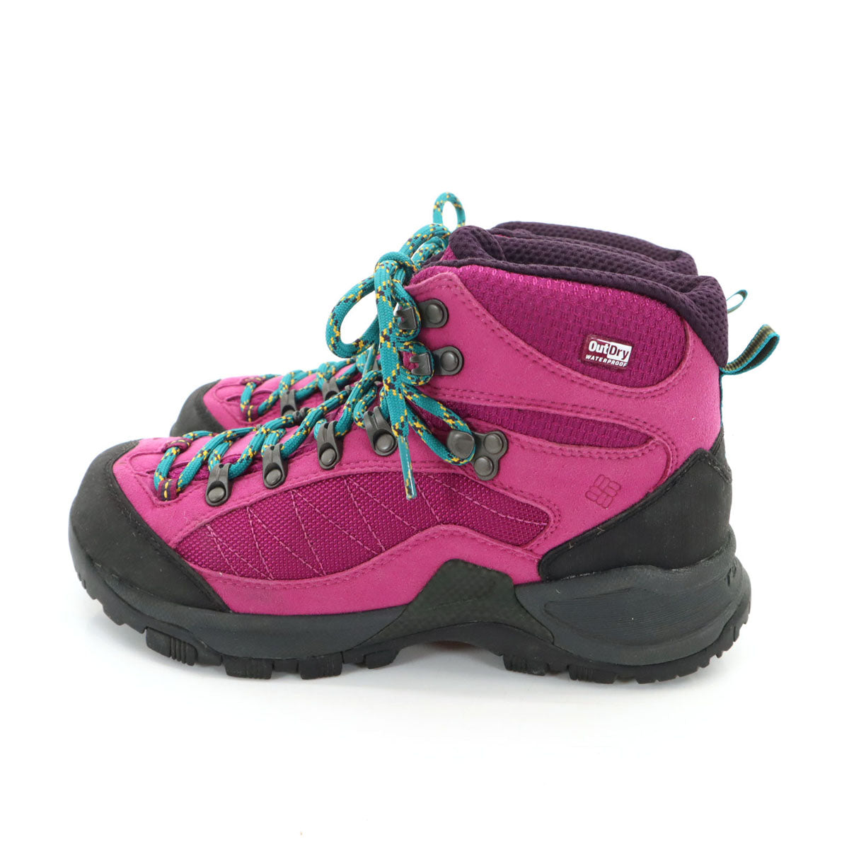 Columbia コロンビア トレッキングシューズ 25 パープルピンク アウトドア レディース