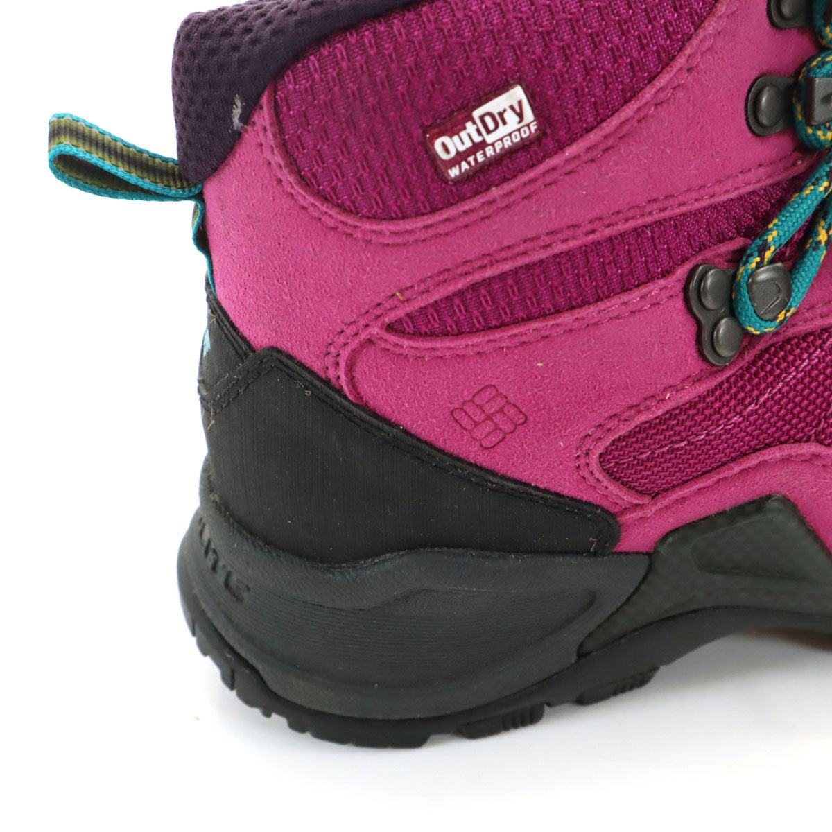 Columbia コロンビア トレッキングシューズ 25 パープルピンク アウトドア レディース