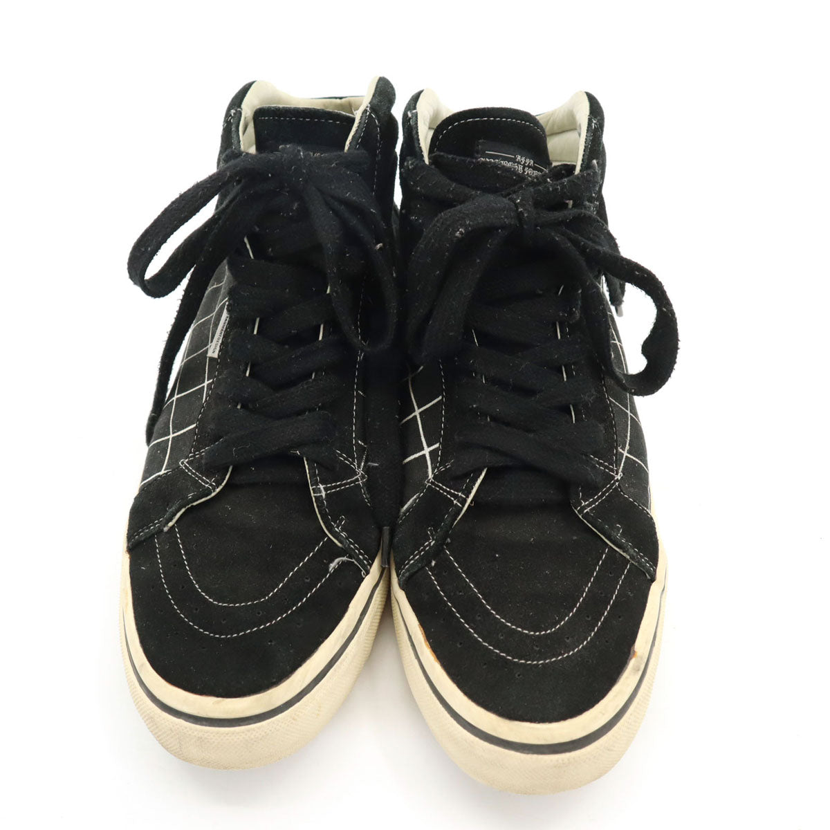 Visvim ヴィズヴィム フラグメント コラボ ミッドカット スニーカー 11 ブラック メンズ