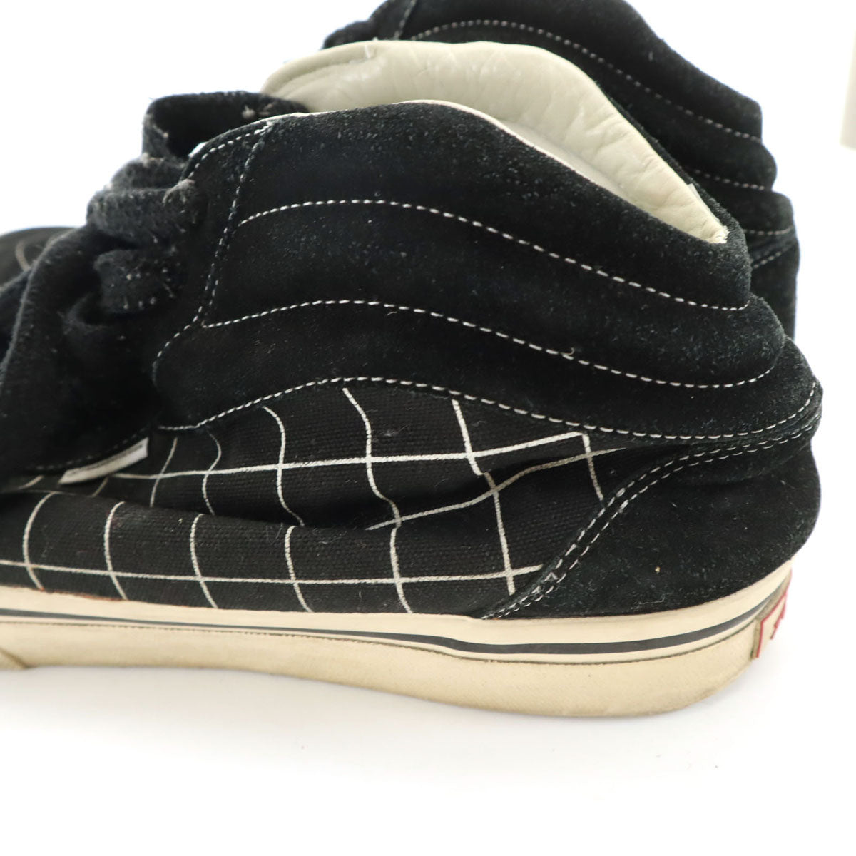 Visvim ヴィズヴィム フラグメント コラボ ミッドカット スニーカー 11 ブラック メンズ