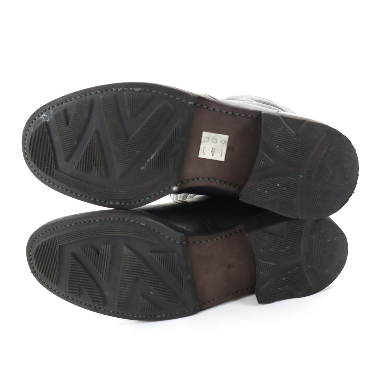 JUNYA WATANABE COMME des GARCONS ジュンヤワタナベ コムデギャルソン レザー ロング ブーツ S ブラック 箱付き レディース