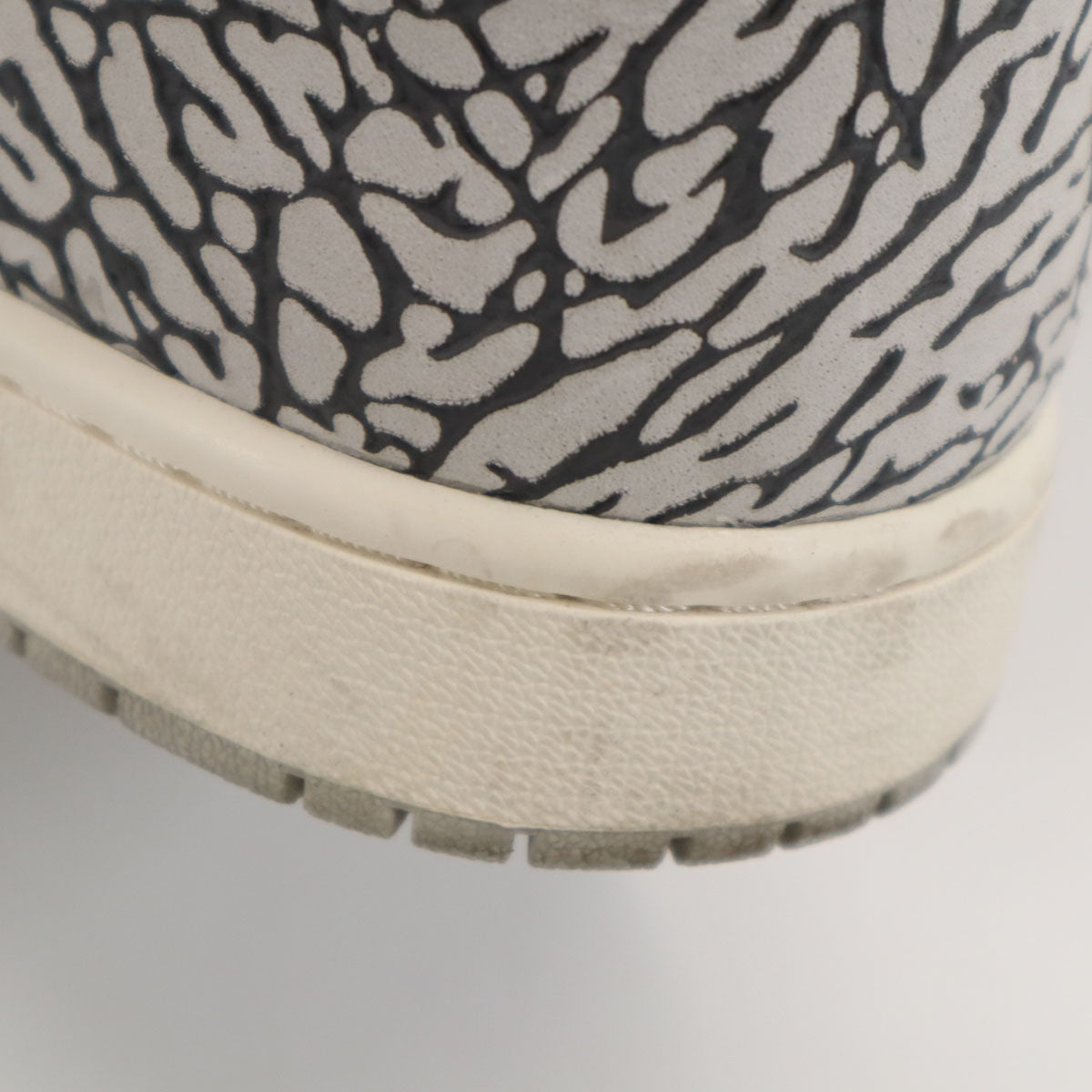 NIKE ナイキ エアジョーダン 1 レトロ ハイ OG エレファント柄 スニーカー 27.5 ホワイト DZ5485-052 AIR JORDAN 箱付き メンズ