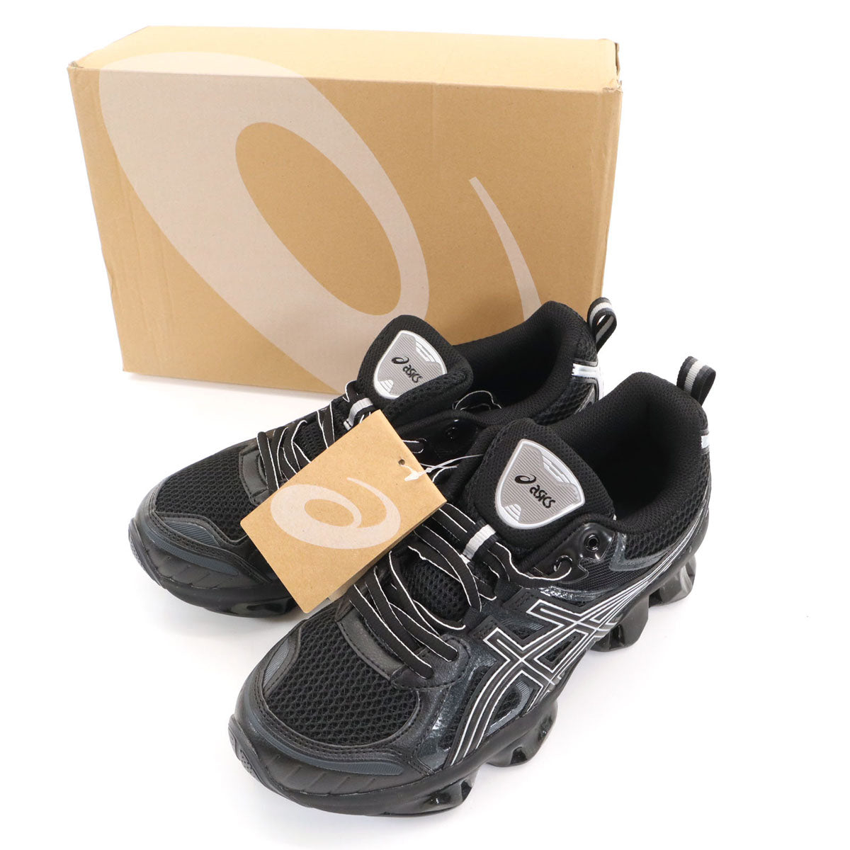 未使用 asics アシックス GEL-QUANTUM KINETIC スニーカー 27 ブラック 1203A270 箱付き メンズ