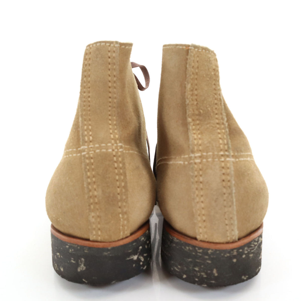 Brass shoe co ブラスシューコー 日本製 スエード ブーツ ベージュ シューキーパー付き シューズ メンズ