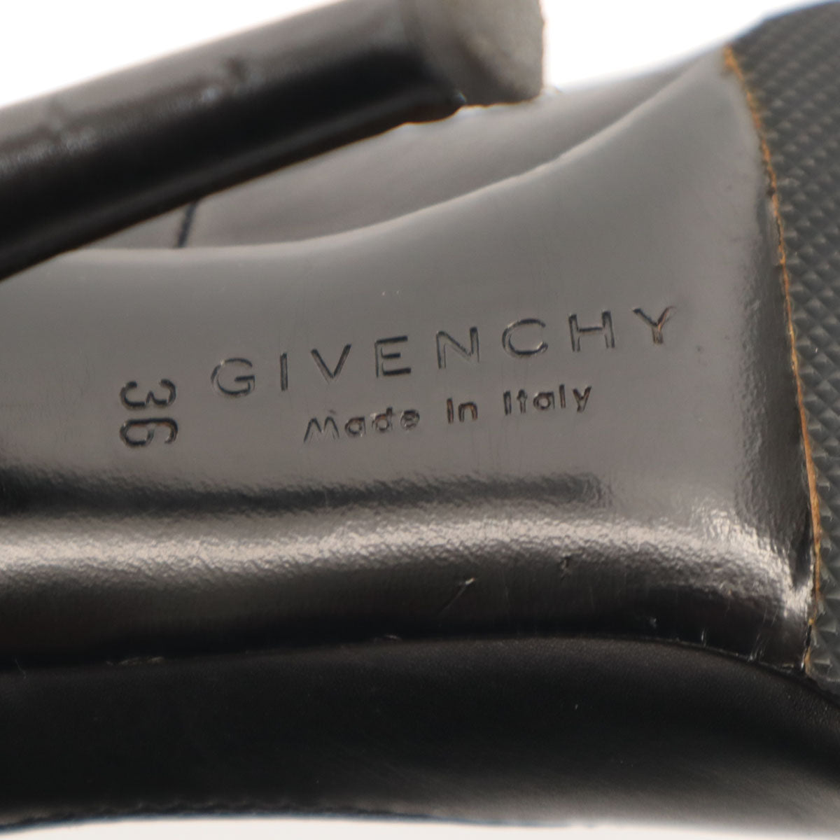 GIVENCHY ジバンシィ イタリア製 ヒール サンダル 36 ブラック 箱付き レディース