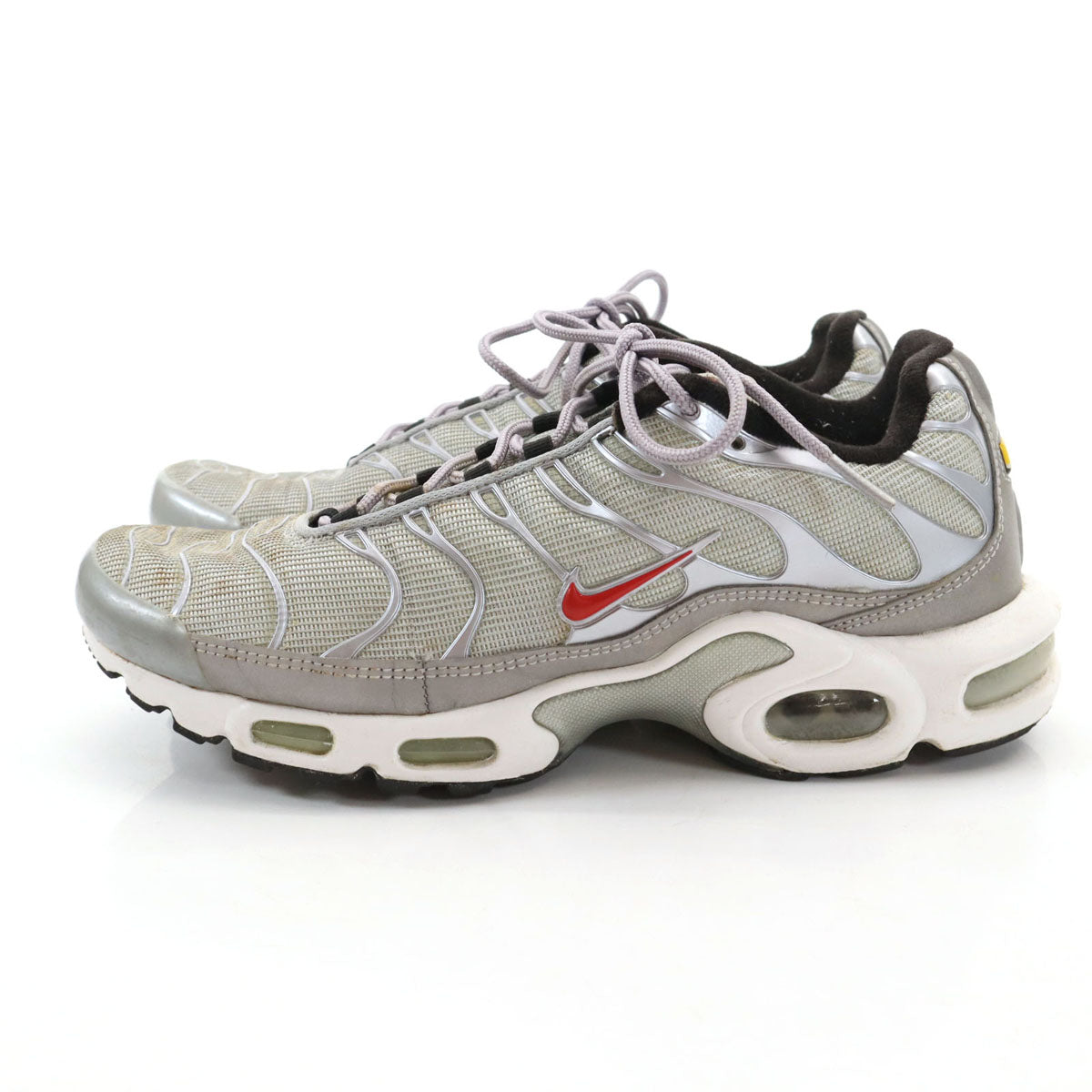 NIKE ナイキ エアマックス プラス スニーカー 26.5 シルバー 903827-001 メンズ