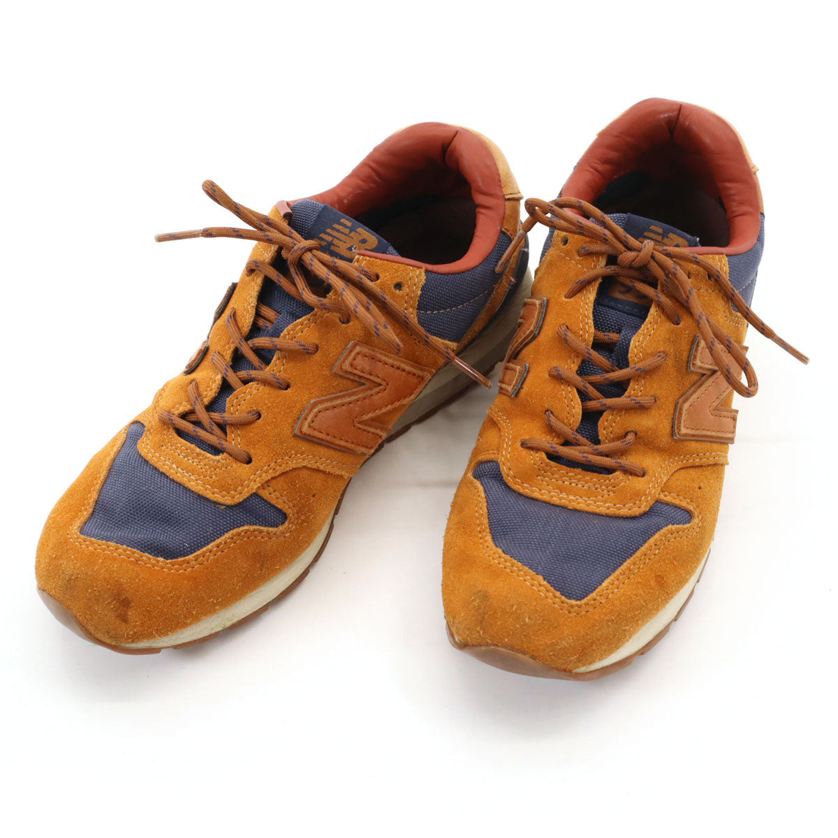 NEW BALANCE ニューバランス 996 スニーカー 25.5 キャメルブラウン メンズ