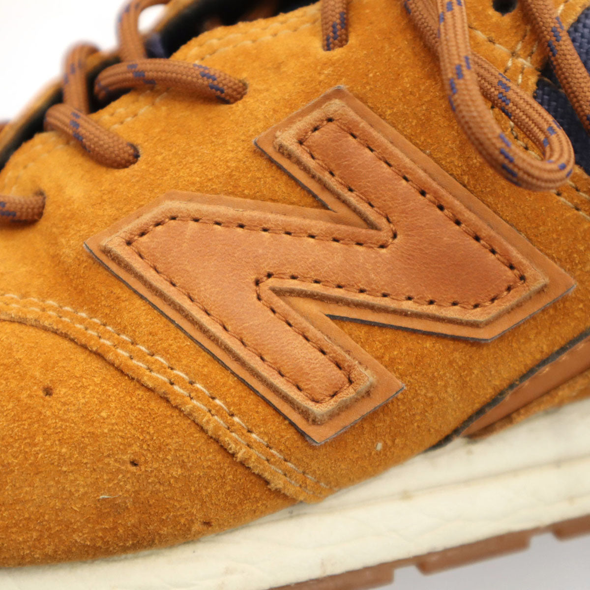 NEW BALANCE ニューバランス 996 スニーカー 25.5 キャメルブラウン メンズ