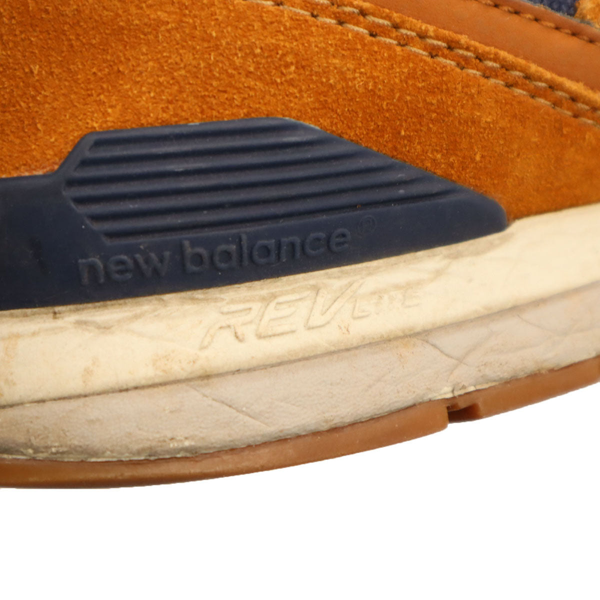 NEW BALANCE ニューバランス 996 スニーカー 25.5 キャメルブラウン メンズ