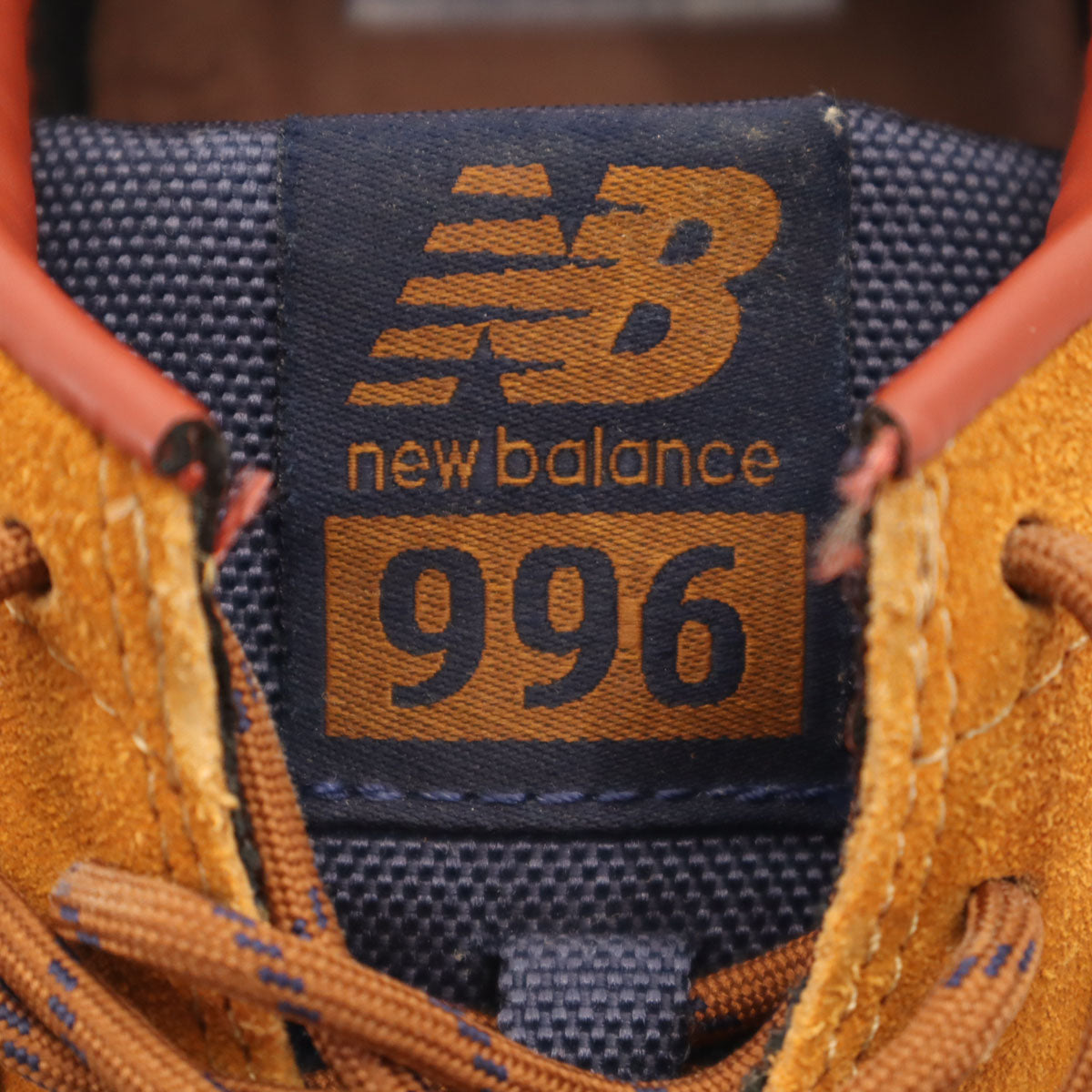 NEW BALANCE ニューバランス 996 スニーカー 25.5 キャメルブラウン メンズ