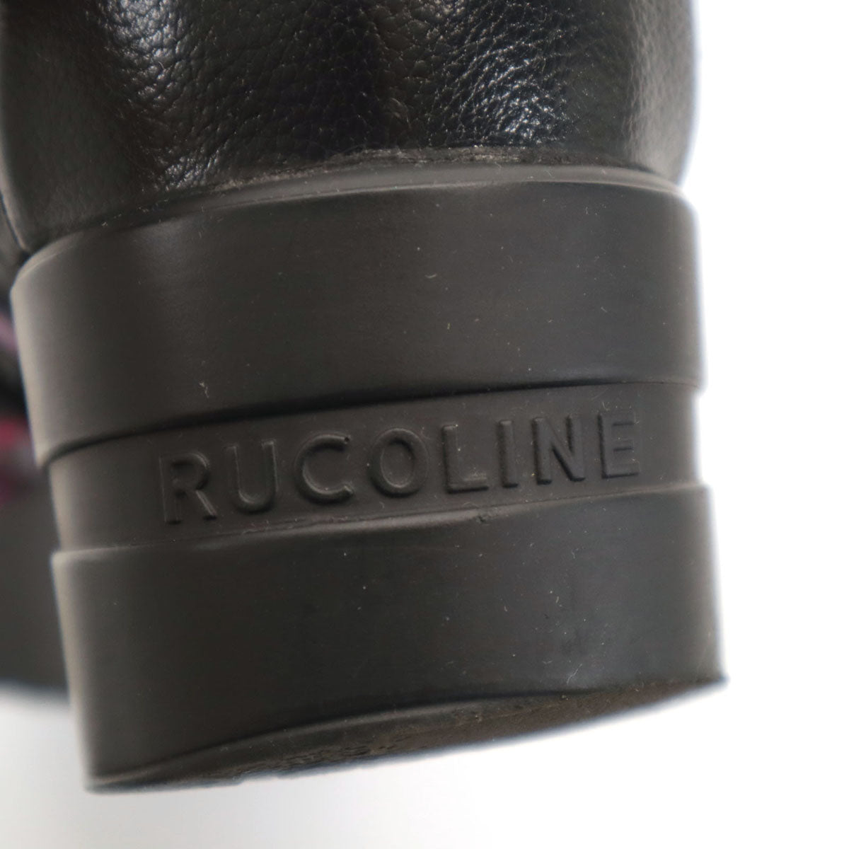 agile by RUCOLINE アージレバイルコライン 花柄 スニーカー 38 ブラック レディース