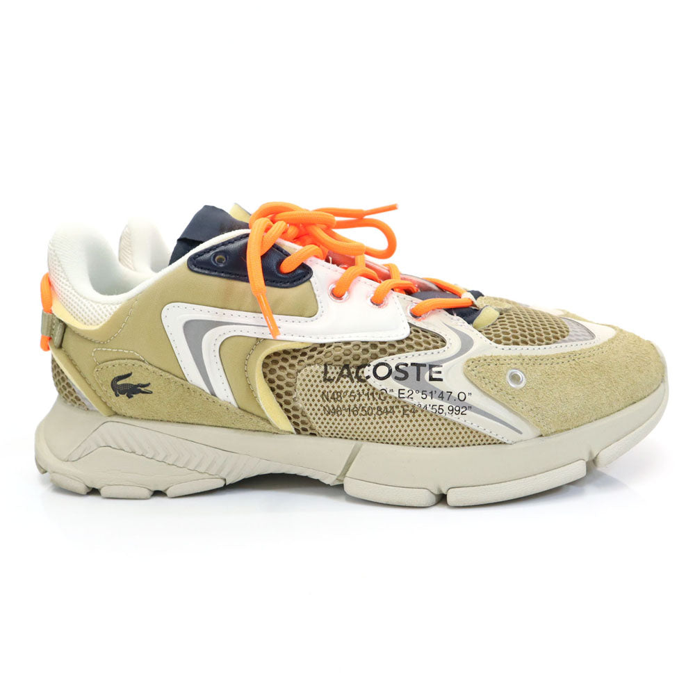 LACOSTE ラコステ スニーカー USA 11.5(JP 285) ベージュ系 箱付き メンズ