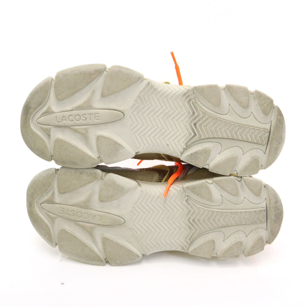 LACOSTE ラコステ スニーカー USA 11.5(JP 285) ベージュ系 箱付き メンズ