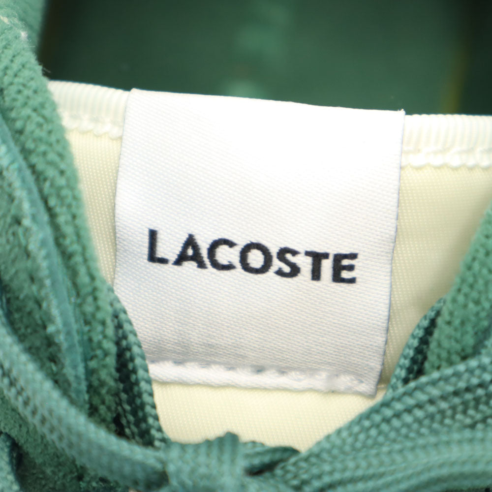 LACOSTE ラコステ スニーカー USA 11.5(JP 285) グリーン系 箱付き メンズ
