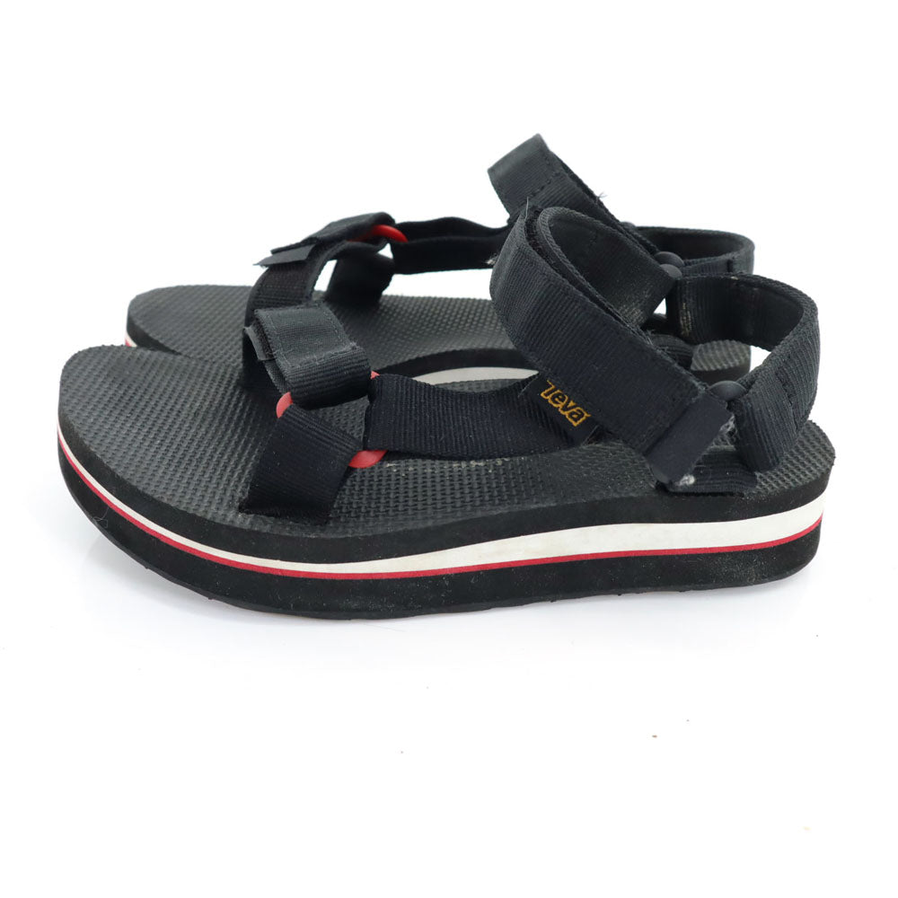 Teva テバ サンダル 22 ブラック レディース