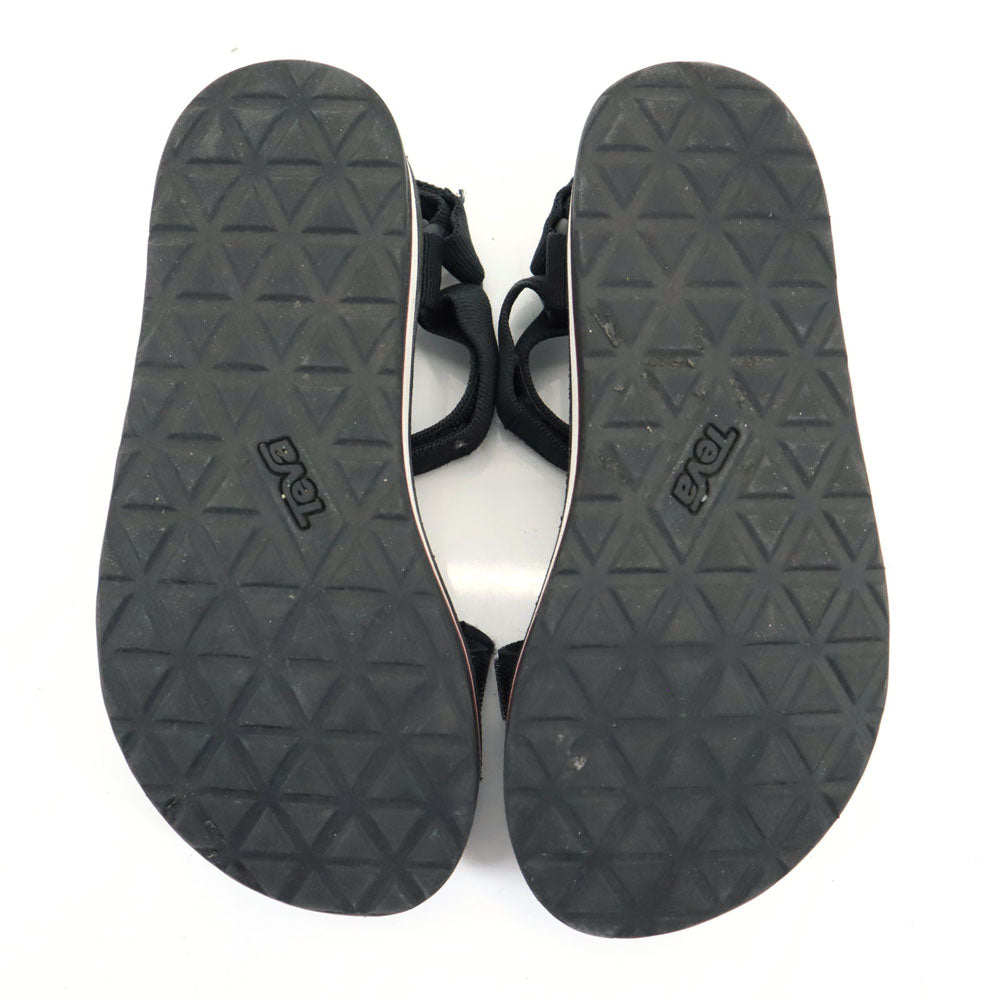 Teva テバ サンダル 22 ブラック レディース