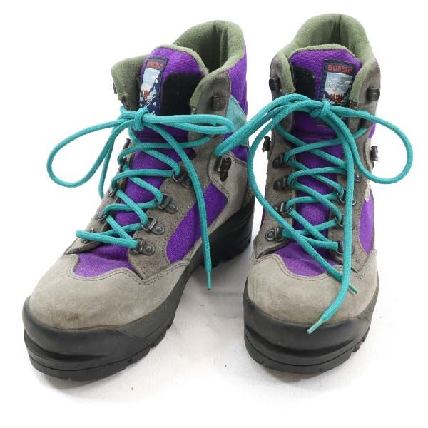 ボリエール 登山 トレッキング ブーツ UK5 グレー スニーカー レディース