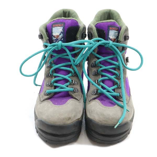 ボリエール 登山 トレッキング ブーツ UK5 グレー スニーカー レディース