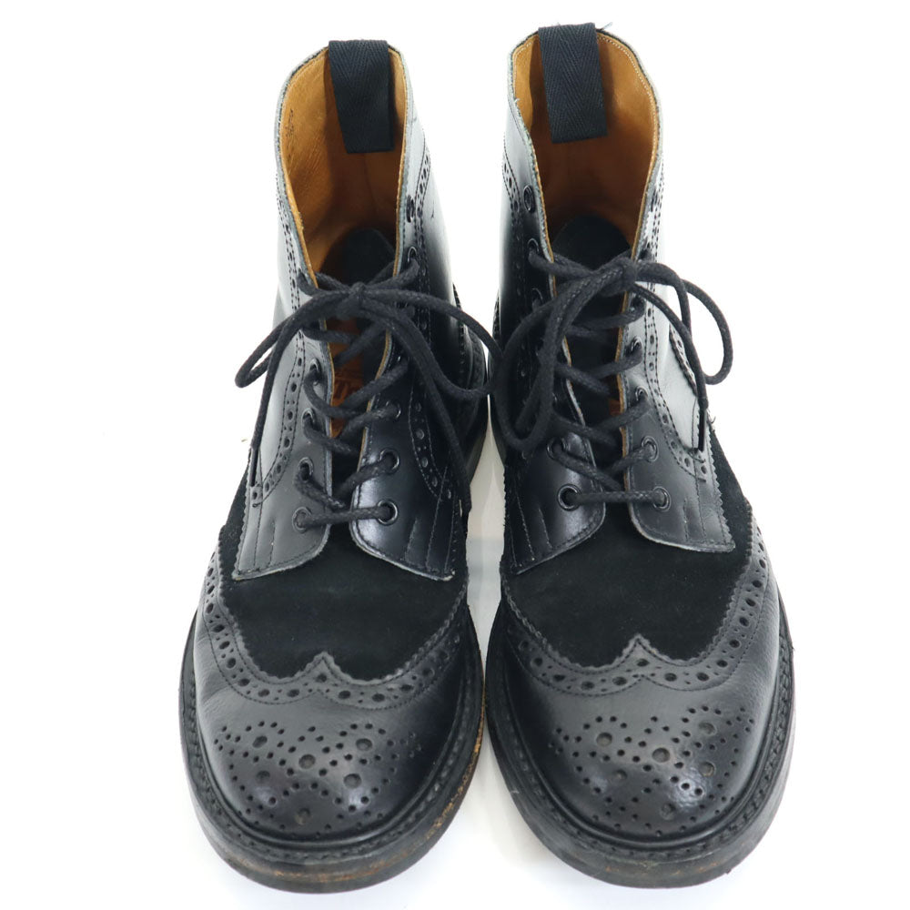 Tricker's トリッカーズ イギリス製 ブーツ ブラック メンズ