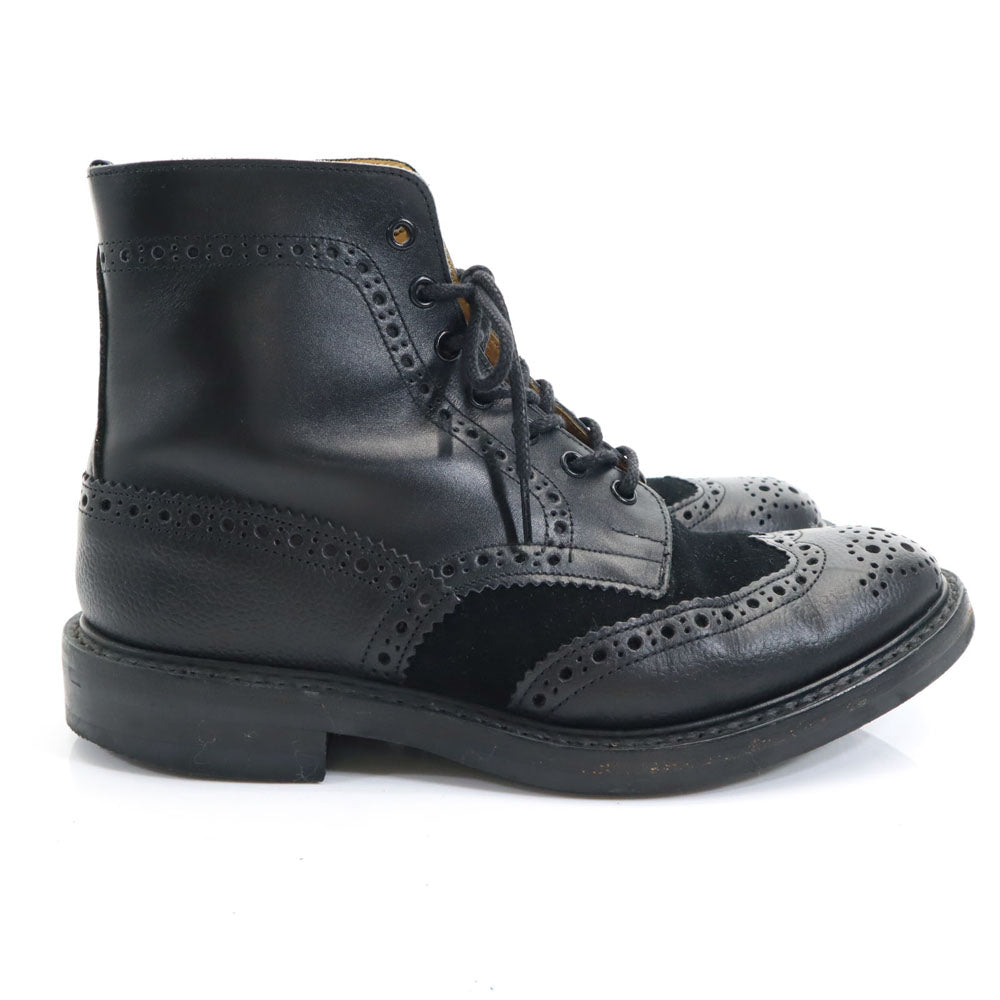 Tricker's トリッカーズ イギリス製 ブーツ ブラック メンズ