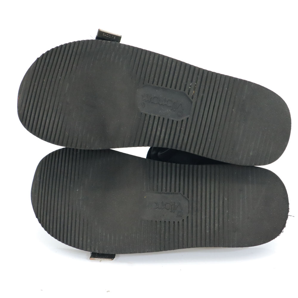 SUICOKE スイコック サンダル 27 ブラック ビブラムソール メンズ
