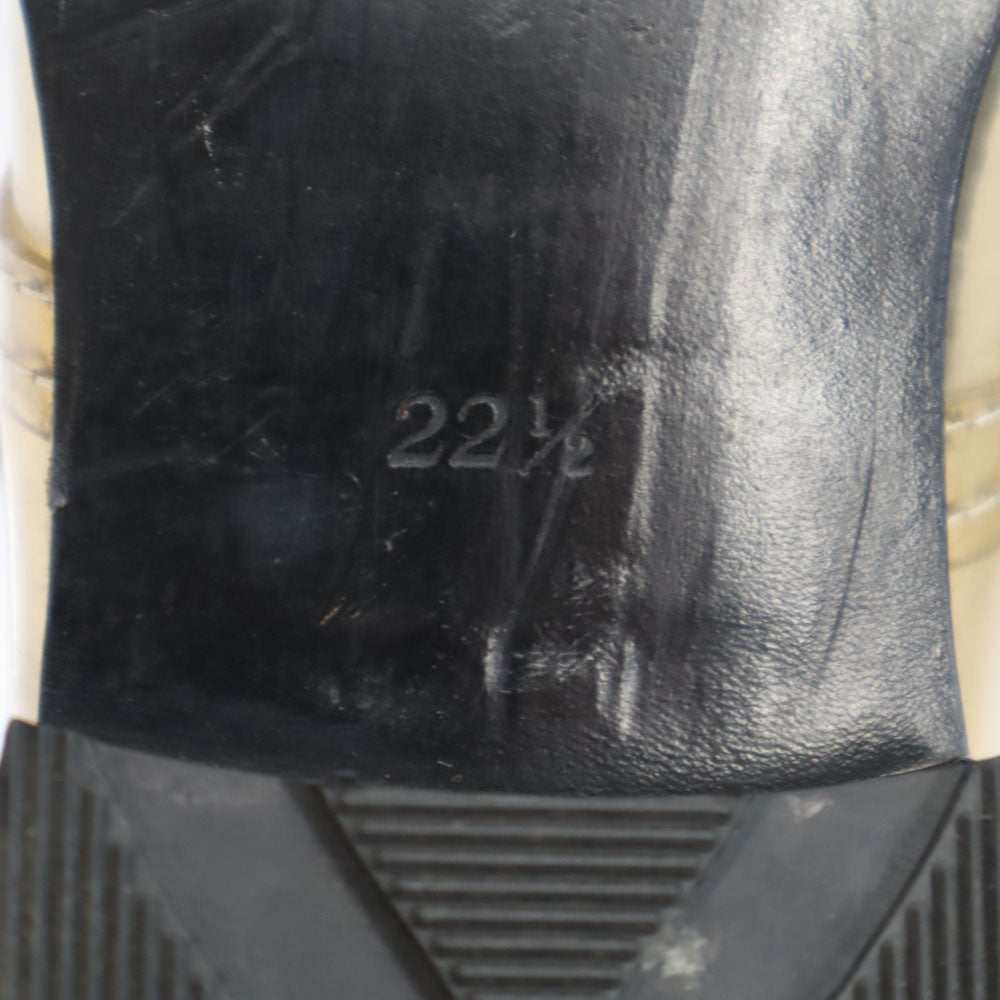 COMME des GARCONS コムデギャルソン 日本製 クリア シューズ 22.5cm ブラック系 レディース