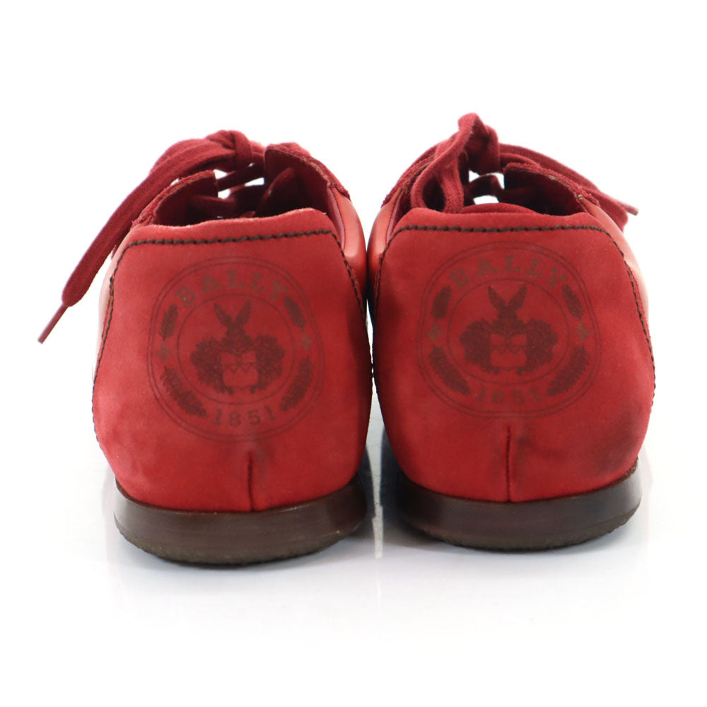 BALLY バリー スイス製 スニーカー 6E レッド系 シューズ メンズ