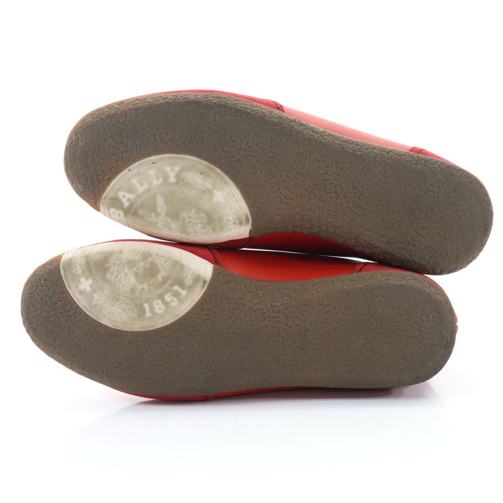 BALLY バリー スイス製 スニーカー 6E レッド系 シューズ メンズ