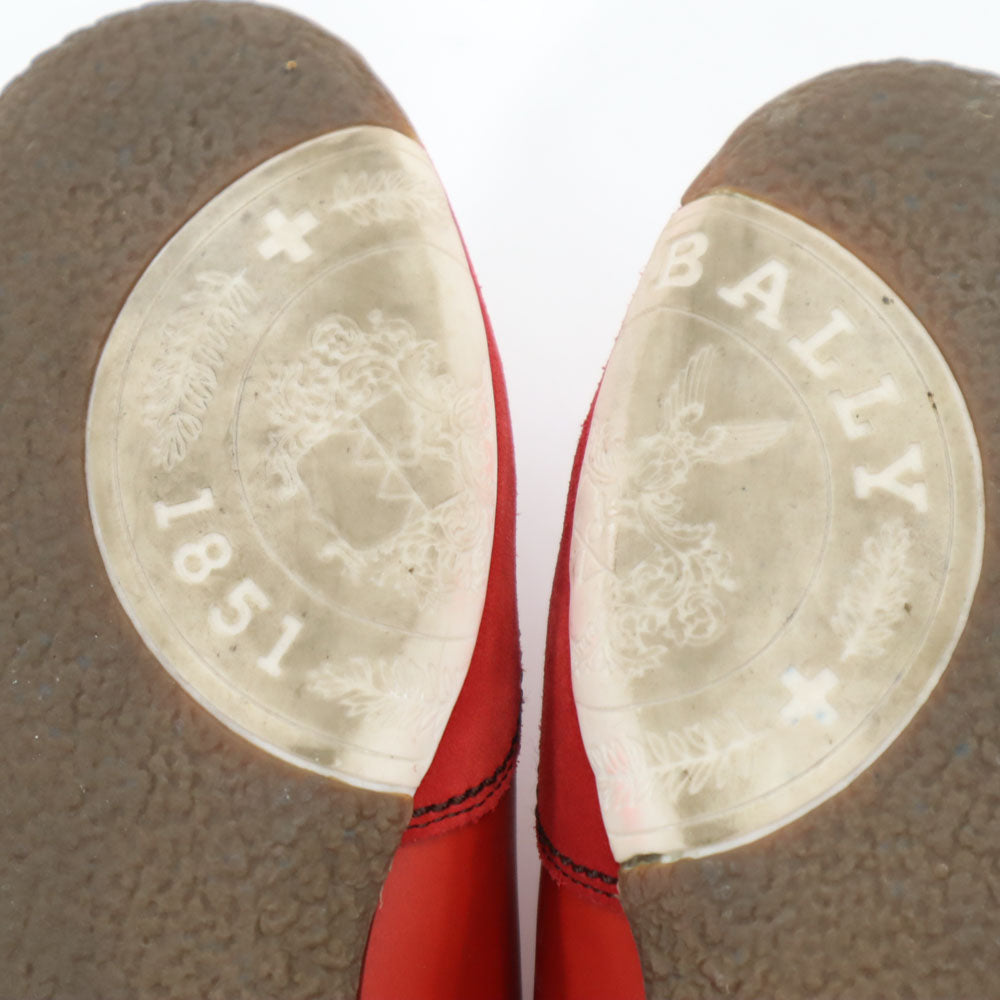 BALLY バリー スイス製 スニーカー 6E レッド系 シューズ メンズ