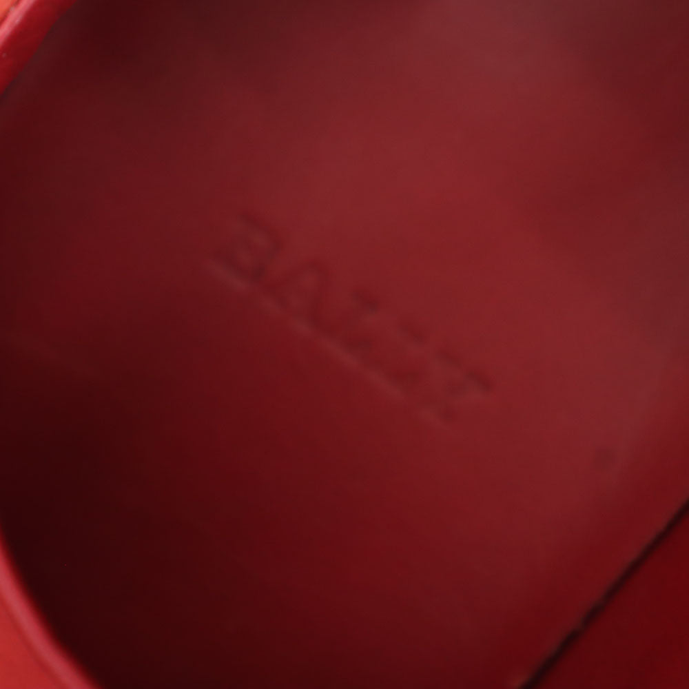 BALLY バリー スイス製 スニーカー 6E レッド系 シューズ メンズ